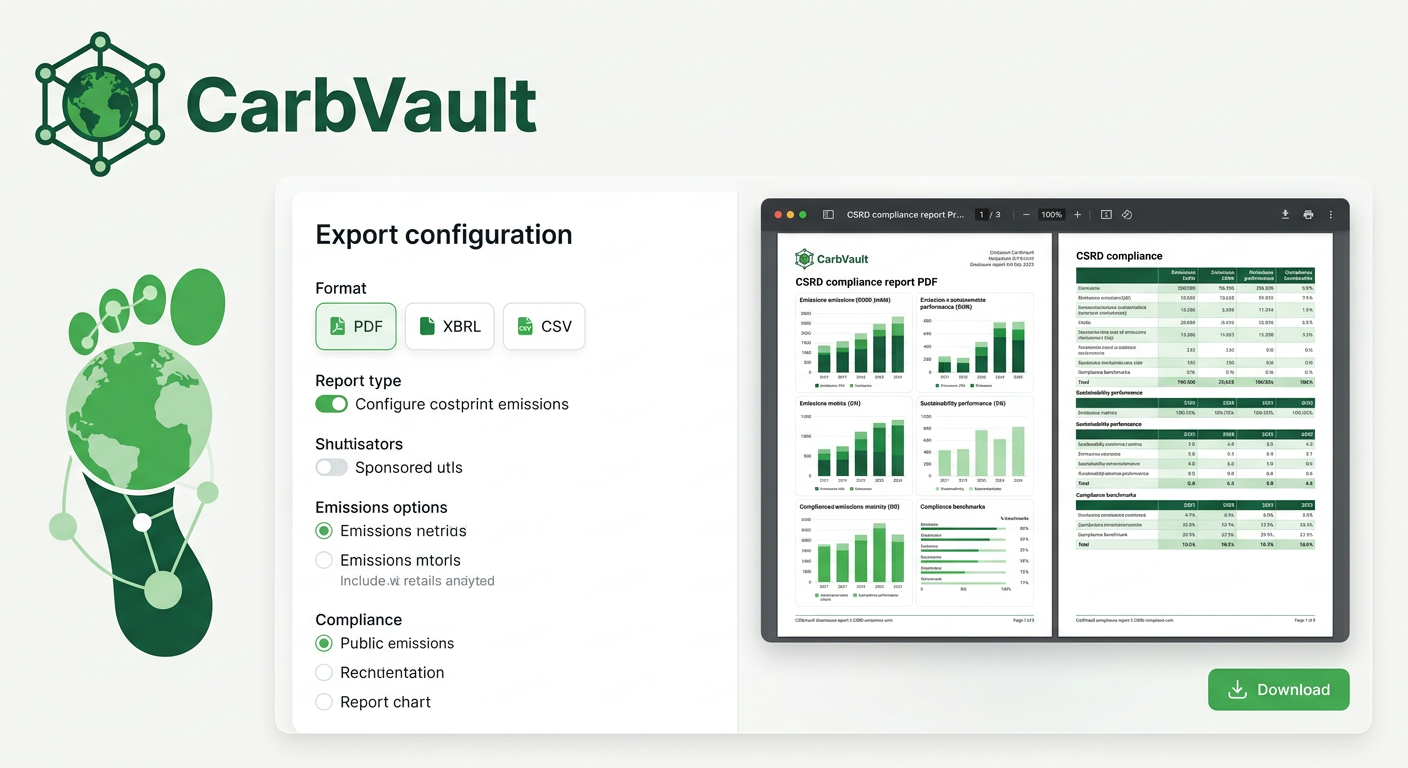 Disclosure report export with multi-format options