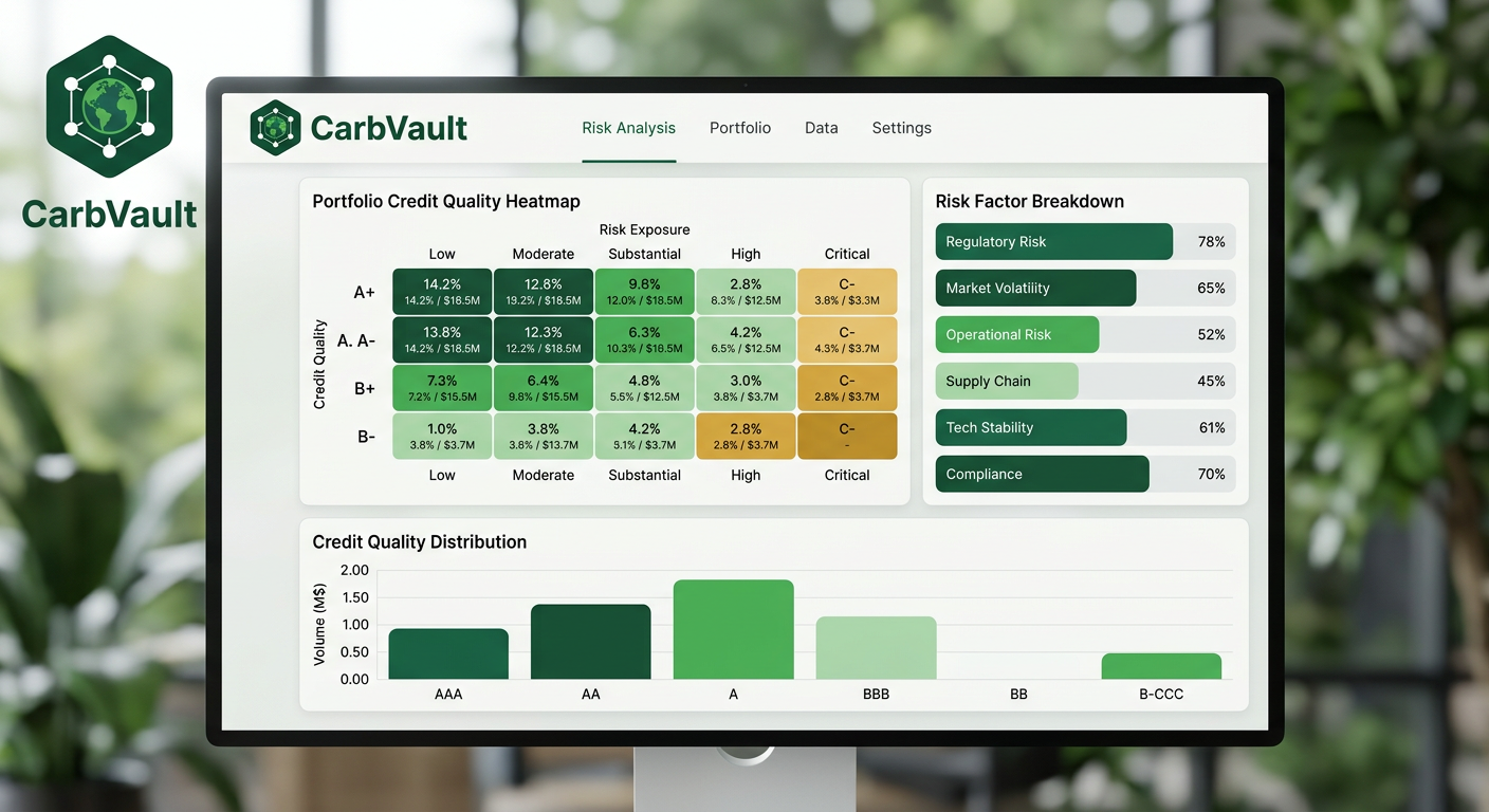 Quality risk matrix with A+ to C scoring