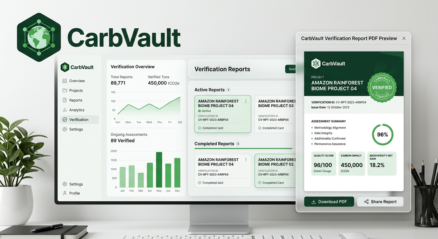 Auditor-grade verification report